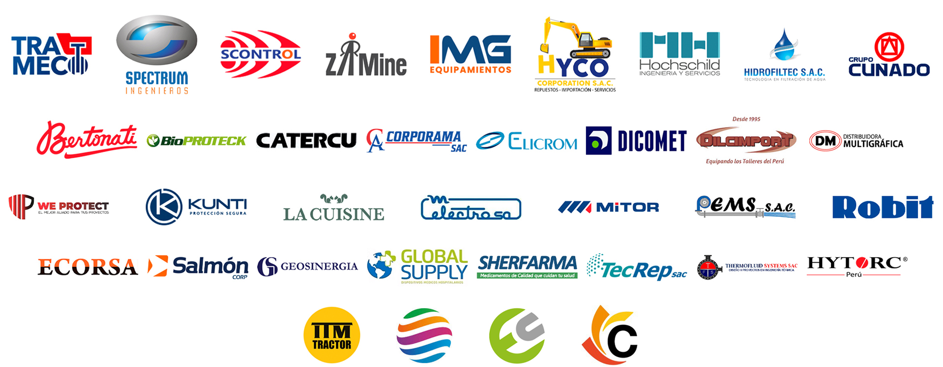 Logos - Clientes HT Global